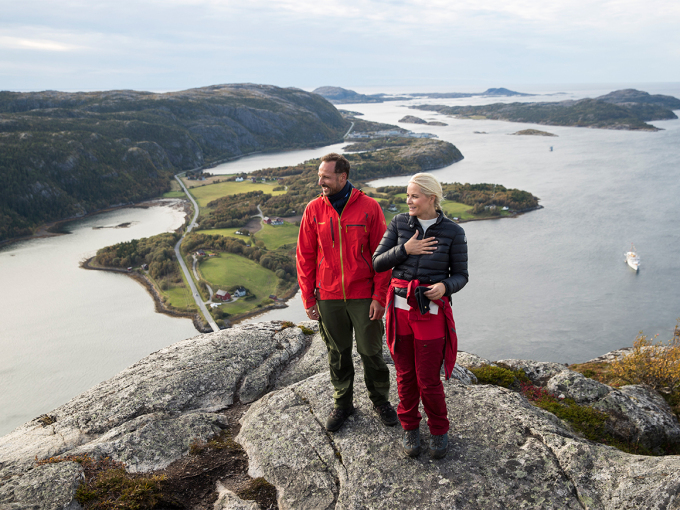 Utsikten fra Storfjell er spektakulær. Foto: Berit Roald, NTB scanpix.
